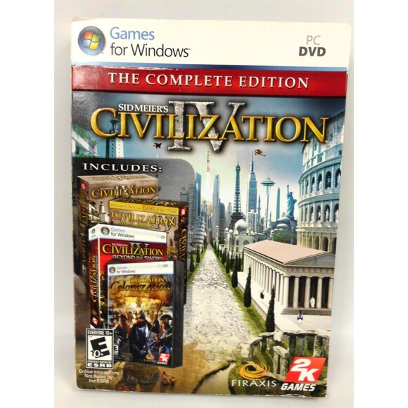 Sid Meier's Civilization IV The Complete Edition PC DVD Game 2005 - Picture 1 of 3